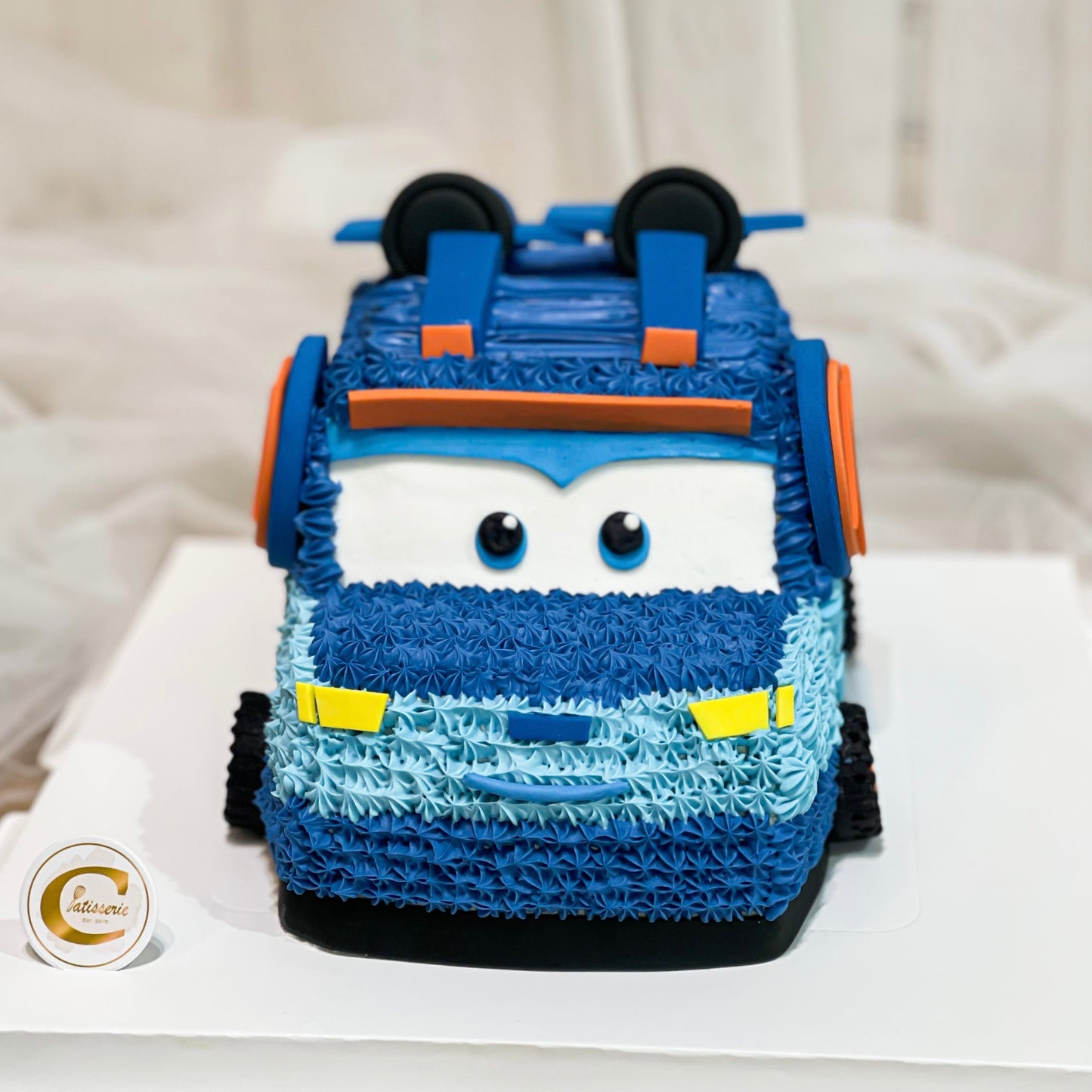 Sculpted 3D Car Shaped Cake: Toy Car