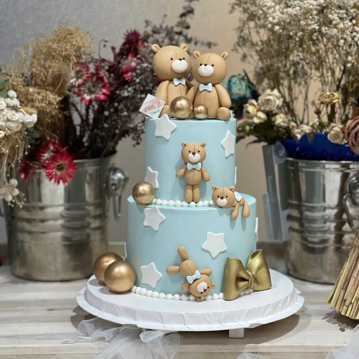 Animal Cake: Bear Double Tiers