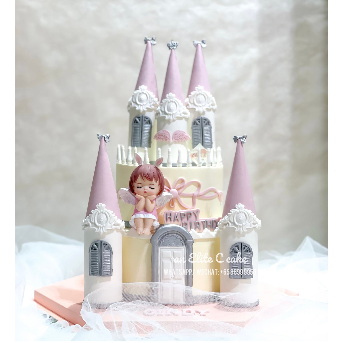 Castle Themed Cake: Castle Beauty Cake