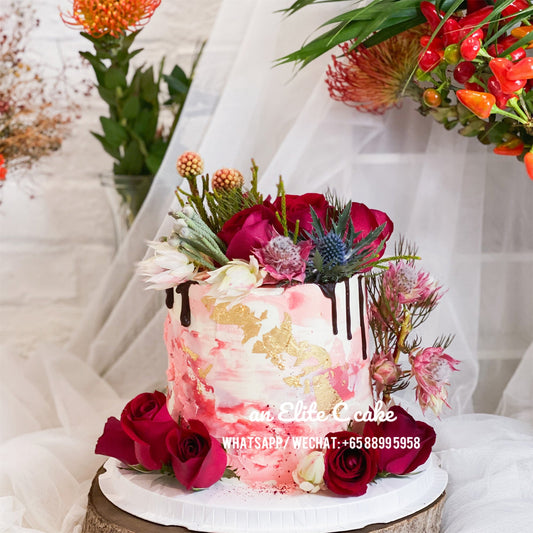 Floral Cake: Bloomsom Bliss