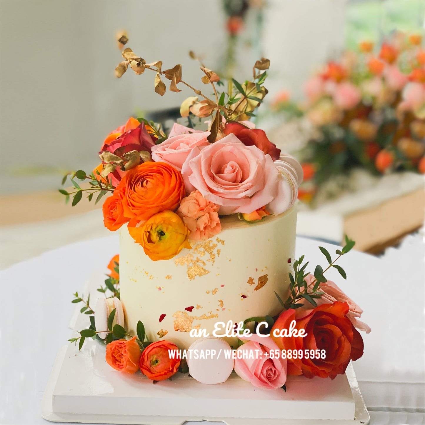 Floral Cake: Enchanted Rose