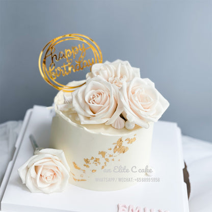 Floral Cake: Everlasting Elegance