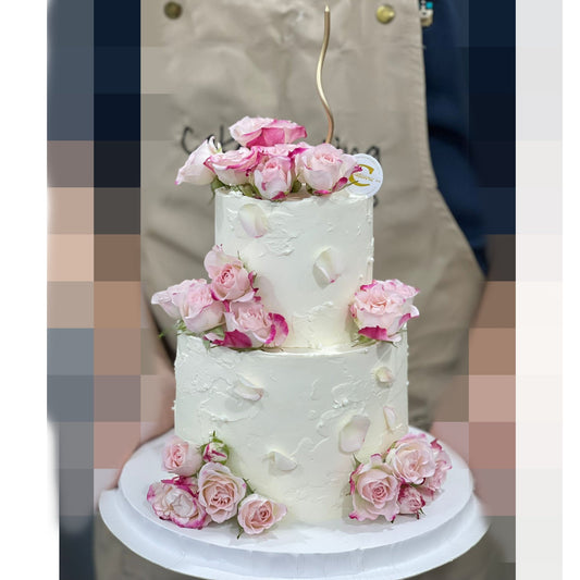 Floral Cake: Double Sprays