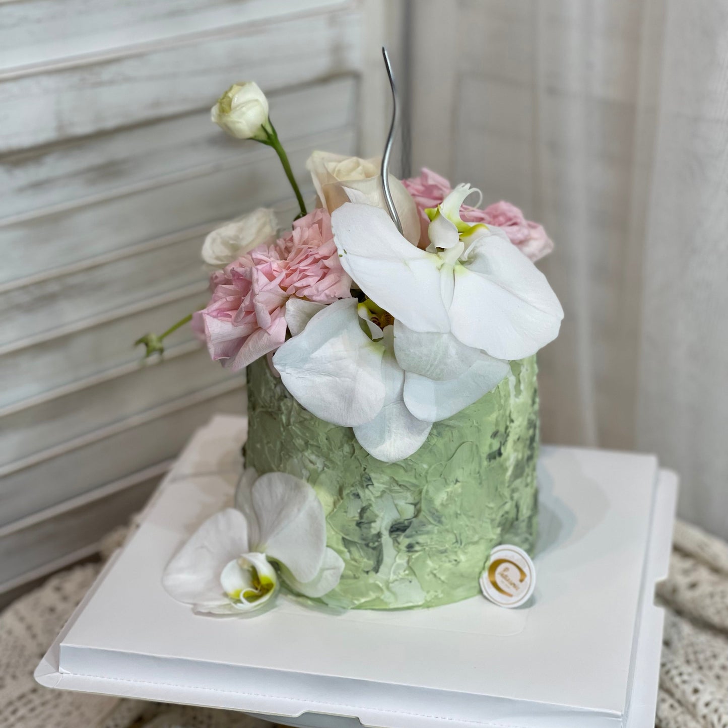 Floral Cake: Green Garden