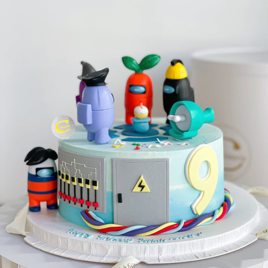 Game A.M. Inspired Cake: #B