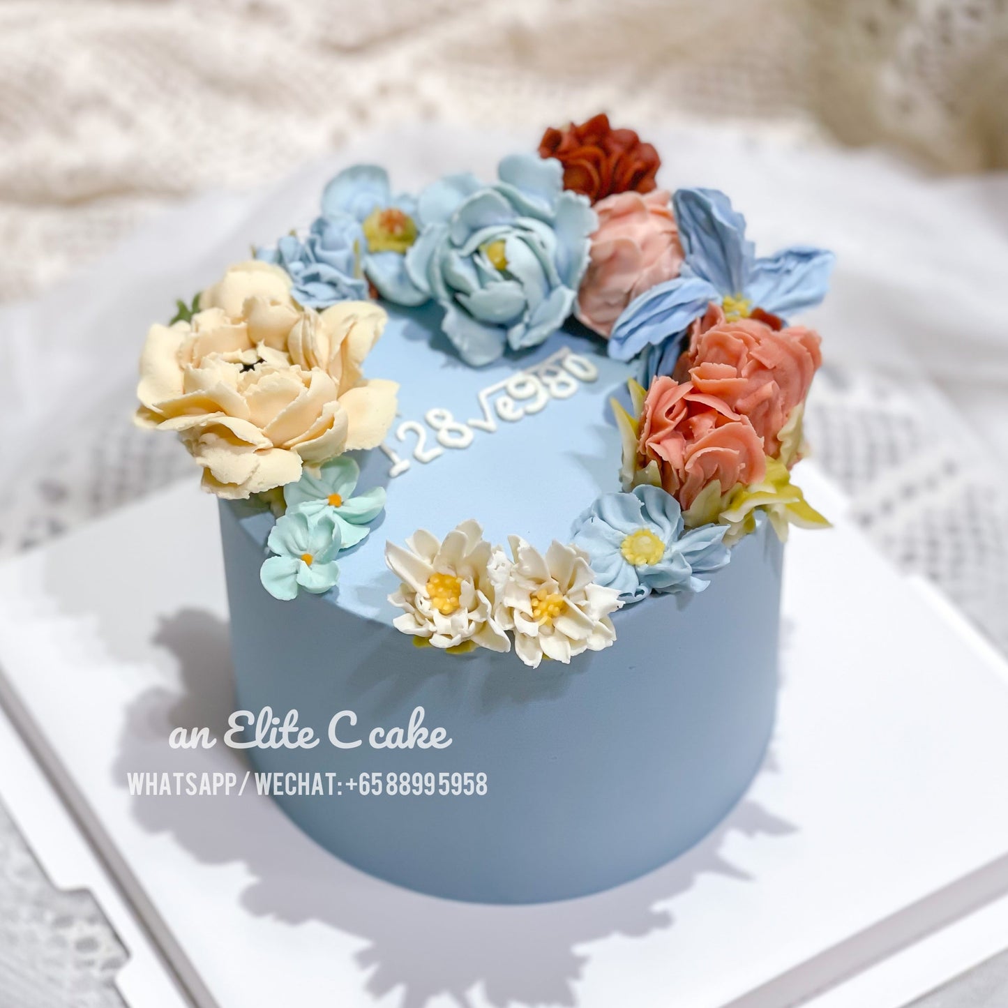 Korean Floral Cake: Floral Symphony