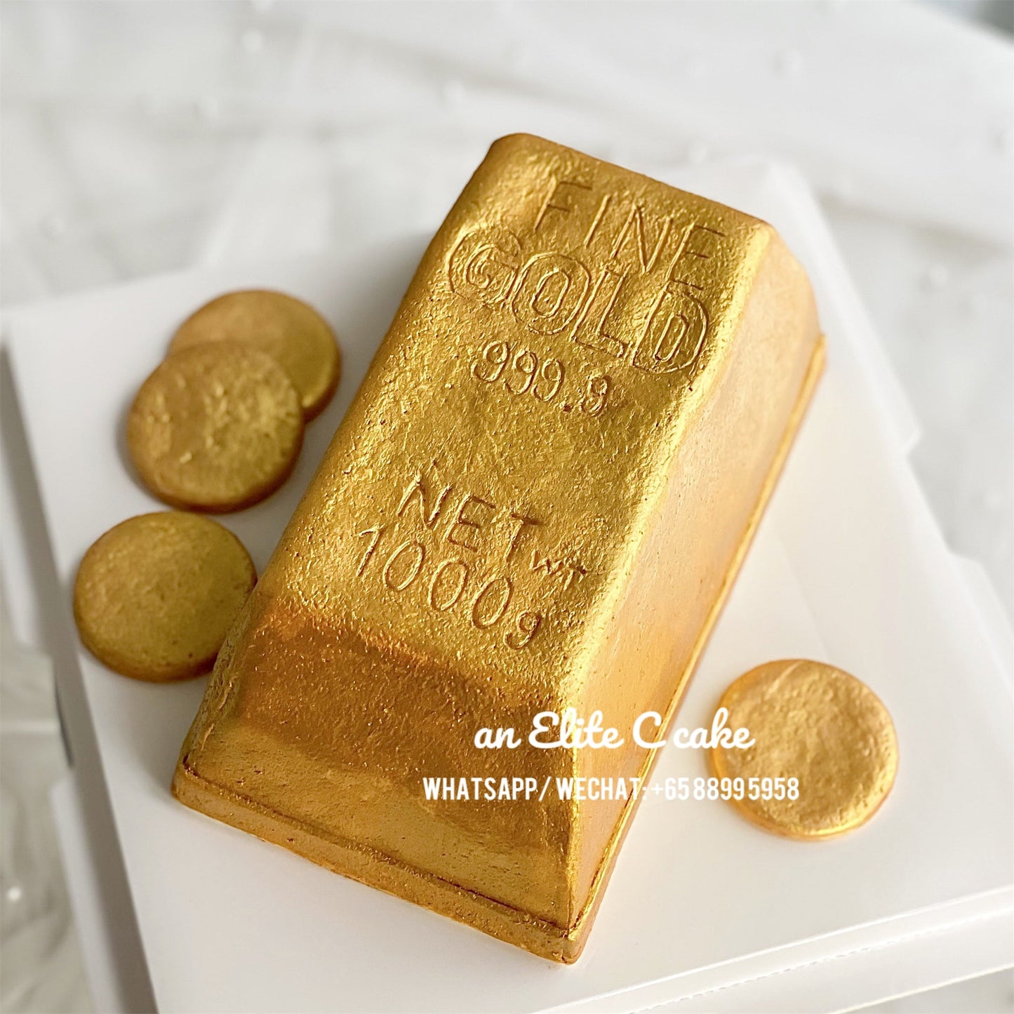 Scuplted/Shaped: Gold Bar #A