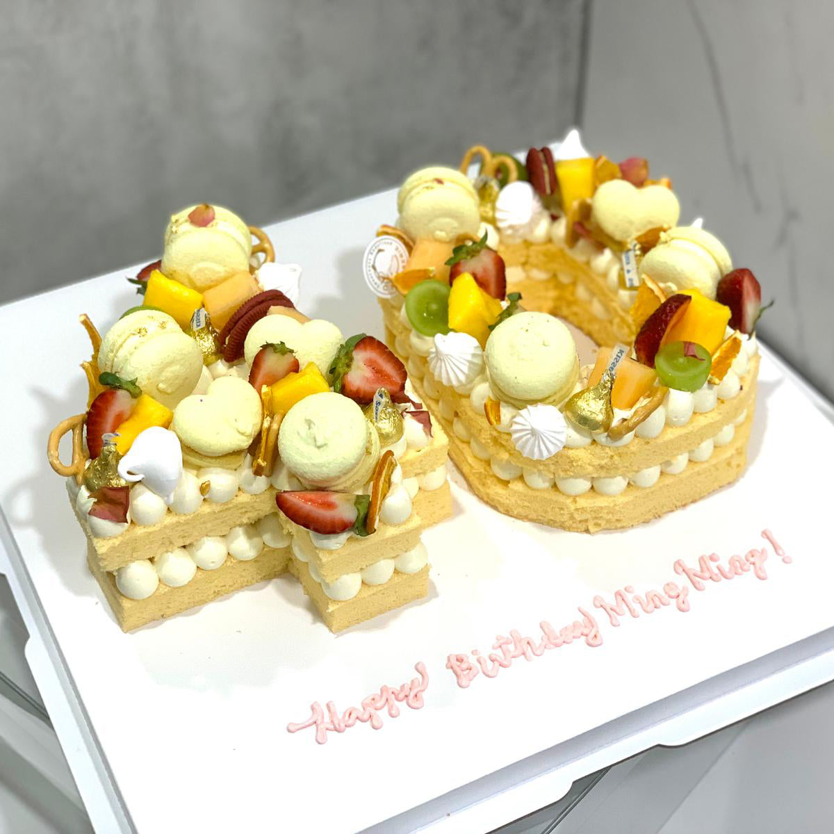 Number Shaped Cake (Double Digits) – C Patisserie (SG)