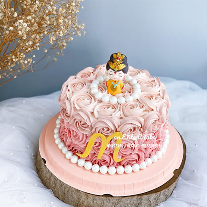 Korean Style Vintage Cake: Her Majesty