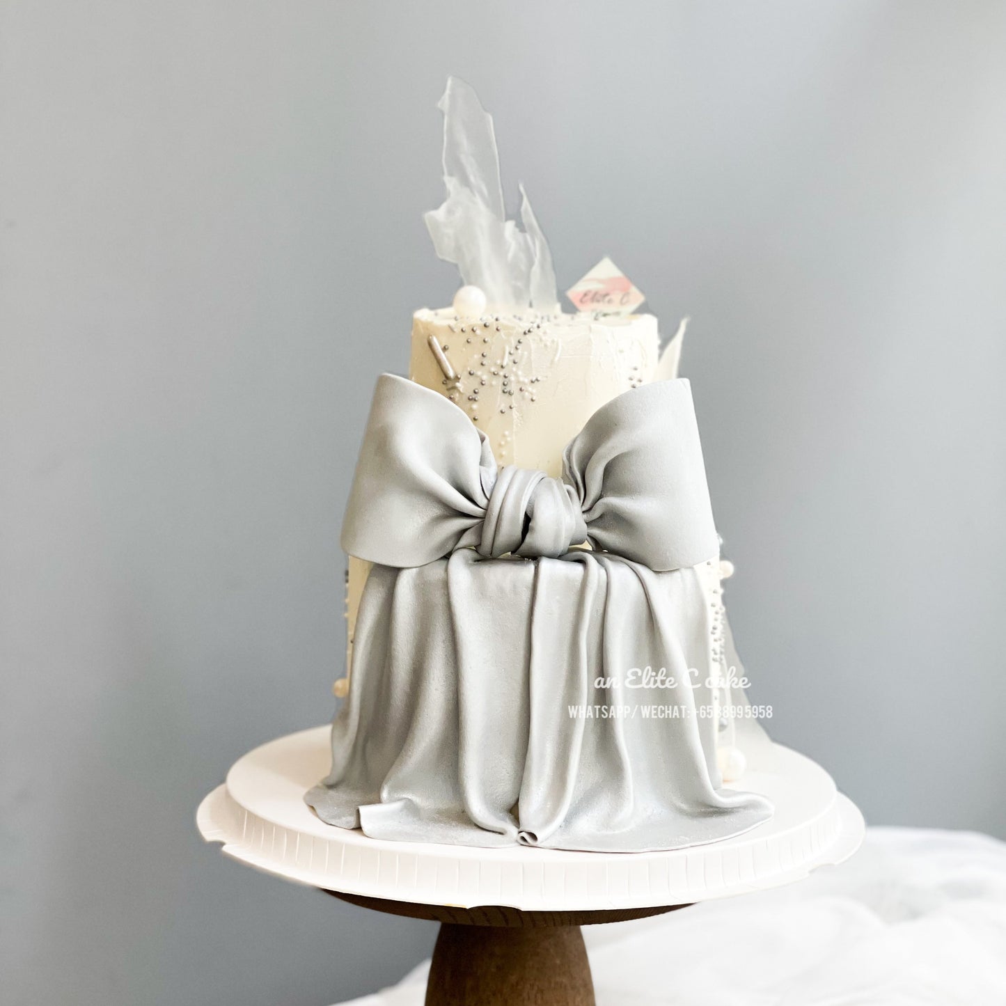 Ribbon Cake: Ribbon Glory (Double-Tier)