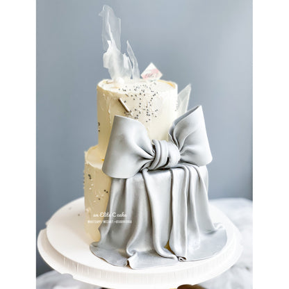 Ribbon Cake: Ribbon Glory (Double-Tier)