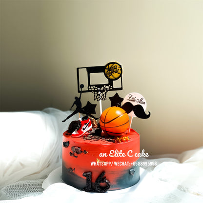 Sports Cake: Basketball #D