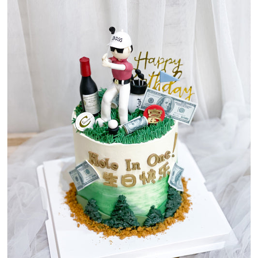 Sports Cake: Tee Time Treat