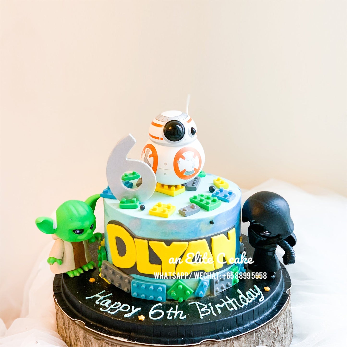 Alien War Inspired Cake