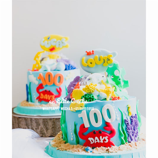 Twins' Cake: Undersea World